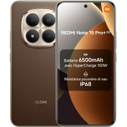 Xiaomi rougemi note 15 pro+ 5g, smartphone 8+256 go, batterie massive de 6500 mah, ip66/ip68, nouvel appareil photo 200 mp, écra