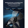 Midea Ventilateur Circulateur d'Air DC 18W, Hauteur Réglable jusqu'à 110cm, Contrôle Électronique Silencieux, Oscillation Automa
