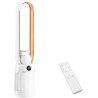 ROVSUN Ventilateur Colonne Purificateur d'Air, Ventilateur Sans Pales 110 cm, Humidification, Ions Négatifs, Stérilisation UV, 3