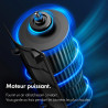 VonHaus Ventilateur tour silencieux avec télécommande 87 cm Noir, Ventilateur Colonne Oscillation à 70 °, Ventilateur avec Mode 