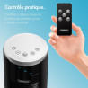 VonHaus Ventilateur tour silencieux avec télécommande 87 cm Noir, Ventilateur Colonne Oscillation à 70 °, Ventilateur avec Mode 