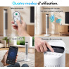 VonHaus Ventilateur Colonne 102 cm,Ventilateur Électrique sur Pied pour Refroidissement, Smart WiFi Compatible Alexa/Google Home