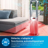 Philips Purificateur d'air Série 8000 - Purificateur, Chauffage & Ventilateur 3en1, jusqu'à 70m², Élimine 99,97% Allergènes & Po