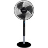 Honeywell Ventilateur oscillant sur pied Advanced QuietSet® (5 vitesses, fonction minuterie, oscillation à 70 °, hauteur réglabl