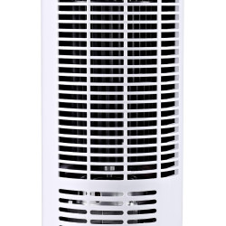 HOMCOM Ventilateur Colonne Silencieux 45 W, Ventilateur Tour pour Chambre avec 3 Modes 3 Vitesses, télécommande, oscillant 70°, 