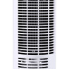 HOMCOM Ventilateur Colonne Silencieux 45 W, Ventilateur Tour pour Chambre avec 3 Modes 3 Vitesses, télécommande, oscillant 70°, 
