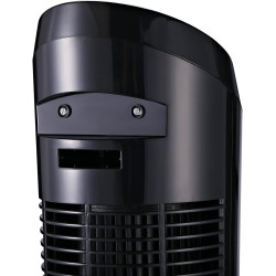 HOMCOM Ventilateur colonne silencieux et puissant 45W ventilateur tour 3 vitesses et oscillant 70°, pour chambre, bureau, 27 x 2