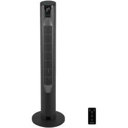 Cecotec - Ventilateur de Colonne EnergySilence 8150 Skyline - 55 W, Diamètre 106 cm, LED et Télécommande, Écran LED, Contrôle Ta