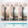 Cecotec - Ventilateur de Colonne EnergySilence 8150 Skyline - 55 W, Diamètre 106 cm, LED et Télécommande, Écran LED, Contrôle Ta