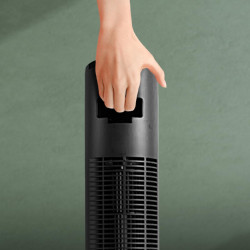 Cecotec - Ventilateur de Colonne EnergySilence 8150 Skyline - 55 W, Diamètre 106 cm, LED et Télécommande, Écran LED, Contrôle Ta