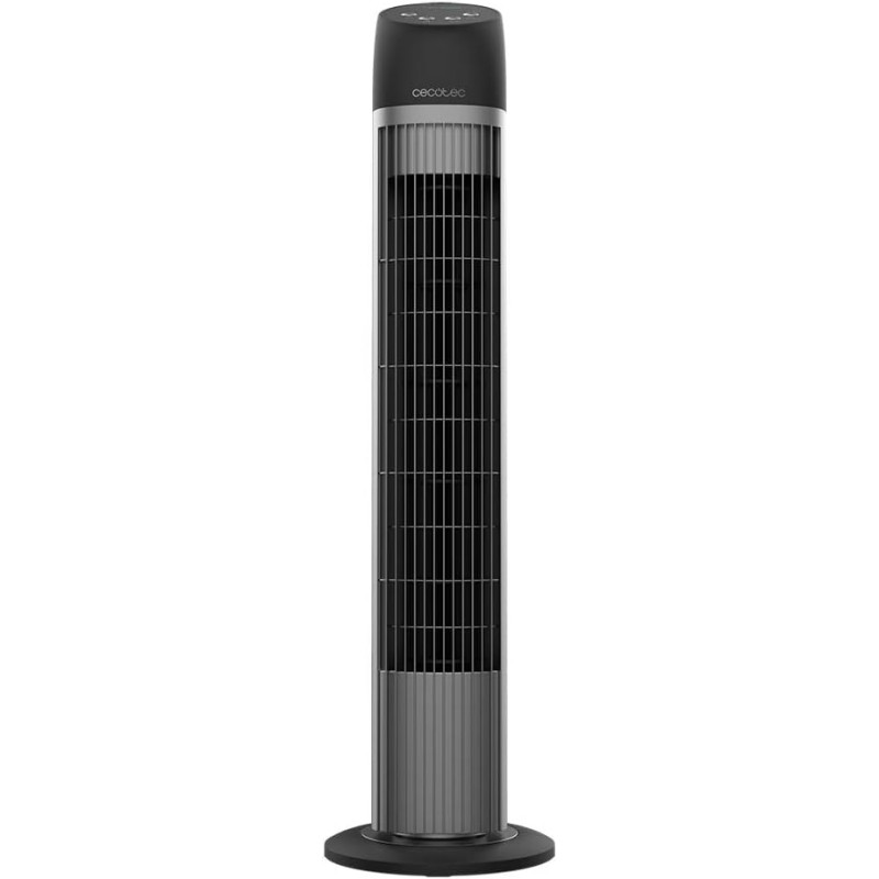 Cecotec Ventilateur de Tour avec Télécommande et Minuterie EnergySilence 7050 SkyLine Control, 45 W, Hauteur 33", Moteur en cuiv