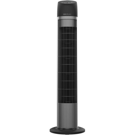 Cecotec Ventilateur de Tour avec Télécommande et Minuterie EnergySilence 7050 SkyLine Control, 45 W, Hauteur 33", Moteur en cuiv