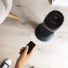 Cecotec Ventilateur de Tour avec Télécommande et Minuteur EnergySilence 8050 SkyLine Smart. 45 W, Hauteur 33", Moteur en cuivre,