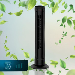 Cecotec Ventilateur Tour Digital avec Télécommande et Minuterie EnergySilence 9090 Skyline, 45 W, 40'' (102cm) Hauteur, Oscillan