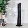 Cecotec Ventilateur Tour Digital avec Télécommande et Minuterie EnergySilence 9090 Skyline, 45 W, 40'' (102cm) Hauteur, Oscillan