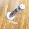 Cecotec Ventilateur Tour avec Minuterie EnergySilence 8090 Skyline, 60 W, 33'' (84 cm) Hauteur, Oscillation, Moteur Cuivre Haute