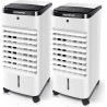 AIGOSTAR Climatiseur Mobile avec Refroidissement par Eau, Réservoir 3,5L, Oscillation 65°, Minuterie 12H, Télécommande à 6M,3 Mo