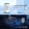 AIGOSTAR Climatiseur Mobile avec Refroidissement par Eau, Réservoir 3,5L, Oscillation 65°, Minuterie 12H, Télécommande à 6M,3 Mo