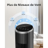 Ateroll Ventilateur Colonne Silencieux 91cm, Oscillant 90° avec Télécommande, 4 Vitesses 3 Modes Minuterie 12H & Écran LED, Vent