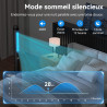 YASHE 43'' Colonne Ventilateur, Ventilateur Colonne Silencieux 28dB, Ventilateur Climatiseur Oscillant à 85° avec, Ventilateur T