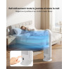 Ventilateur Tour Sans Pales, ULTTY Ventilateur avec Purificateur D'air Silencieux Avec H13 HEPA Filtre Télécommande, Hauteur 80 