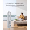 Ventilateur Tour Sans Pales, ULTTY Ventilateur avec Purificateur D'air Silencieux Avec H13 HEPA Filtre Télécommande, Hauteur 80 