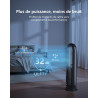 Ventilateur Tour Sans Pales, ULTTY Ventilateur avec Purificateur D'air Silencieux Avec H13 HEPA Filtre Télécommande, Hauteur 80 
