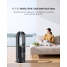 Ventilateur Tour Sans Pales, ULTTY Ventilateur avec Purificateur D'air Silencieux Avec H13 HEPA Filtre Télécommande, Hauteur 60 