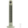 Cecotec - ventilateur de colonne energysilence 1090 skyline retro smart vert - 40 w, diamètre 81 cm, led et télécommande, 3 vite