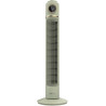 Cecotec - ventilateur de colonne energysilence 1090 skyline retro smart vert - 40 w, diamètre 81 cm, led et télécommande, 3 vite