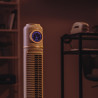 Cecotec - ventilateur de colonne energysilence 1090 skyline retro smart vert - 40 w, diamètre 81 cm, led et télécommande, 3 vite