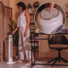 Cecotec - ventilateur de colonne energysilence 1090 skyline retro smart blanc - 40 w, diamètre 81 cm, led et télécommande, 3 vit