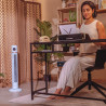 Cecotec - ventilateur de colonne energysilence 1090 skyline retro smart bleu - 40 w, diamètre 81 cm, lumière led, télécommande, 