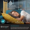 KESSER® Ventilateur de Tour Avec Télécommande | Angle d'Oscillation de 90° | 3 Niveaux | 90 cm | Fonction Minuterie et Turbo | C