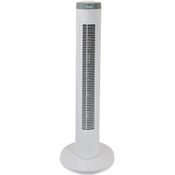 VENT. TORRE 80CM 3VEL. TIMER BIANCO