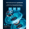 Pro Breeze Ventilateur Colonne Oscillante, Tour de 79 cm, Oscillation 70°, 60 Watts, 3 Vitesses - Télécommande et Minuterie, Pro