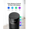 PELONIS Ventilateur Tour avec Télécommande - 5 Vitesses & 4 Modes (AI/Nuit/Nature) Minuterie 9H, Écran LED avec Mémoire - Économ