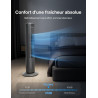 Pelonis Ventilateur Tour Très Silencieux, Télécommande, 3 Vitesses, Minuterie 7H et 3 Modes, pour Chambre