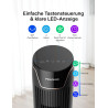 PELONIS Ventilateur Tour avec Télécommande - 5 Vitesses & 4 Modes (AI/Nuit/Nature) Minuterie 9H, Écran LED avec Mémoire - Économ