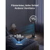 PELONIS Ventilateur Tour avec Télécommande - 5 Vitesses & 4 Modes (AI/Nuit/Nature) Minuterie 9H, Écran LED avec Mémoire - Économ
