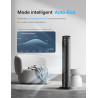 Pelonis Ventilateur Tour Silencieux, 4.2m/s avec Télécommande, Minuterie 9H, 4 Modes 5 Vitesses, Mode SMART, Écran LED pour Cham