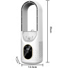 Eznaobo ventilateur tour sans pales,ventilateur colonne ventilateur silencieux, 6 vitesses de réglage,humidification,ventilateur