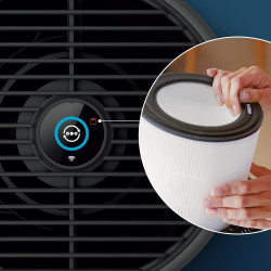 Philips Filtre de Rechange intégré 3 en 1 pour purificateurs d'air AMF870 et AMF765, Durée de vie de 12 mois Filtre 99,97% à 0,0
