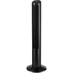 Ventilateur tour (102 cm), 20dB, vitesse pouvant atteindre 8 m/s, écran tactile LED, télécommande, 3 vitesses, minuterie 15 h, o