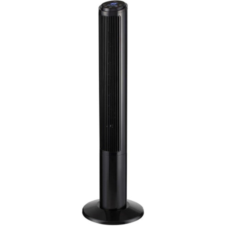 Ventilateur tour (102 cm), 20dB, vitesse pouvant atteindre 8 m/s, écran tactile LED, télécommande, 3 vitesses, minuterie 15 h, o
