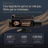 Ventilateur tour (102 cm), 20dB, vitesse pouvant atteindre 8 m/s, écran tactile LED, télécommande, 3 vitesses, minuterie 15 h, o