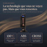 Ventilateur tour (107 cm), 19dB, vitesse pouvant atteindre 8,2 m/s, écran tactile LED, télécommande, 3 vitesses, minuterie 15 h,