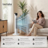 tectake® Ventilateur Colonne 110 cm, 3 modes et 3 vitesses, Fonction de minuterie, Ecran LED, Télécommande, Ventilateur Silencie