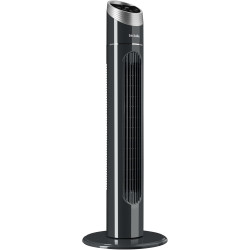 tectake® Ventilateur Colonne 90 cm, 3 modes et 3 vitesses, Fonction de minuterie, Ecran LED, Télécommande, Ventilateur Silencieu