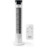 Noir+decker bxeft48e - ventilateur colonne 45w, 3 vitesses, 3 modes, digital oscillant et silencieux avec télécommande 81 cm de 